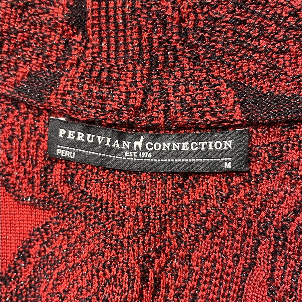 Peruvian Connection Women’s Medium Jacket Rosemea… - image 6